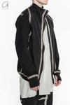 Boris Bidjan Saberi Double-sided multi-wear jacket Handmade ZIPPER1.1-HEI Black HYBRID ZIPPER1.1 ST FKU10001+FTO00002